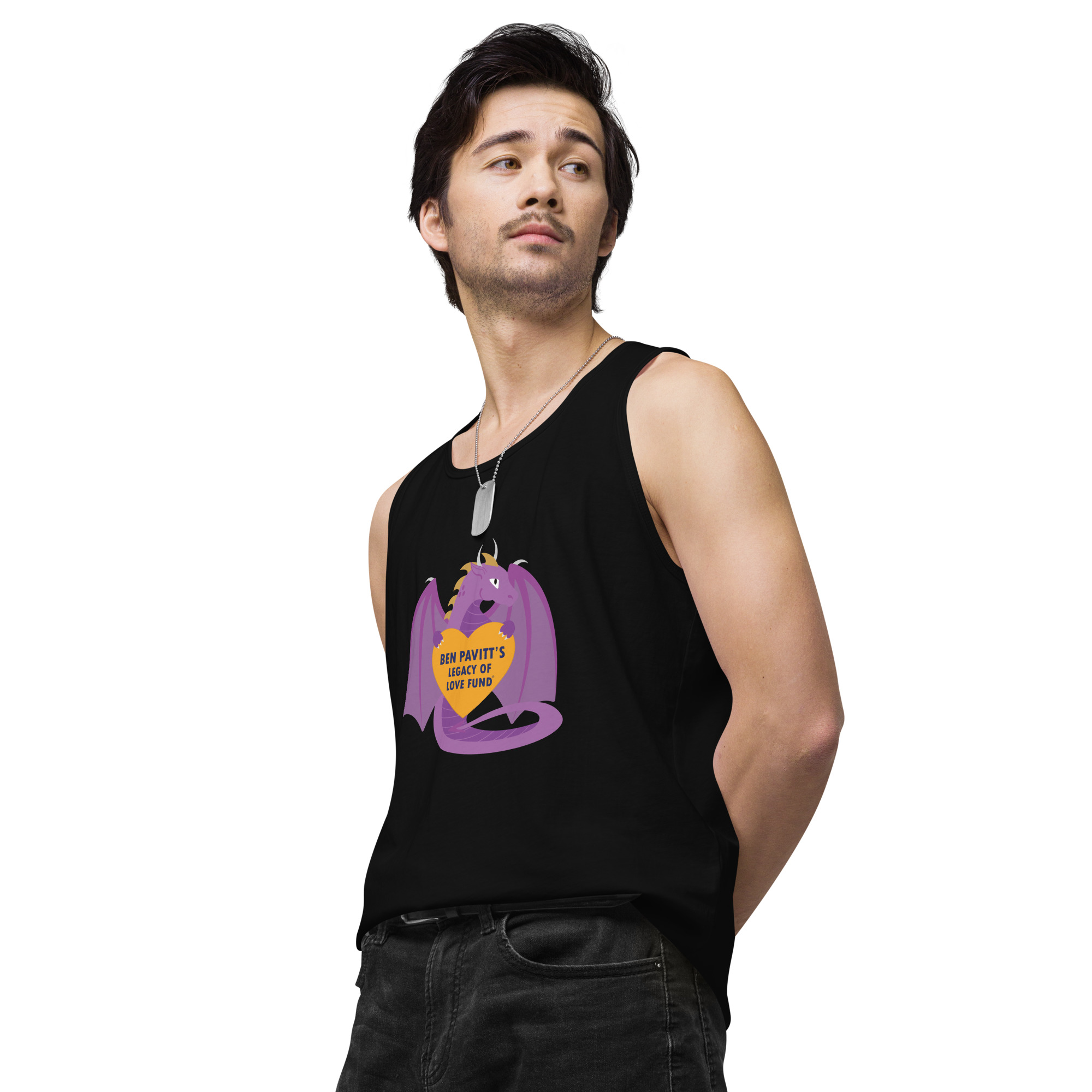 Men’s premium tank top - Image 4