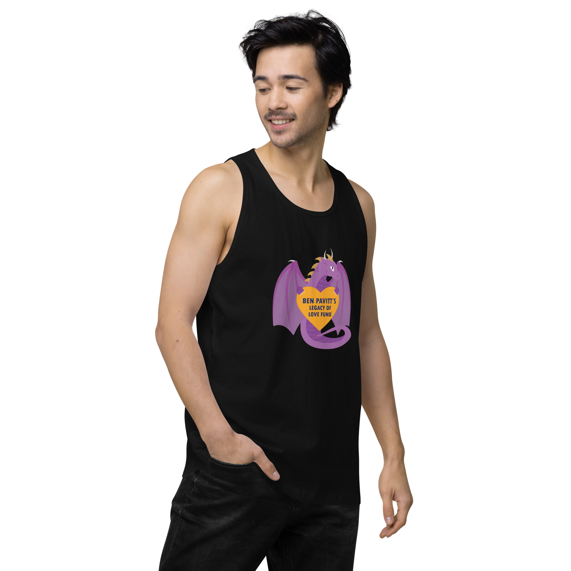 Men’s premium tank top - Image 3