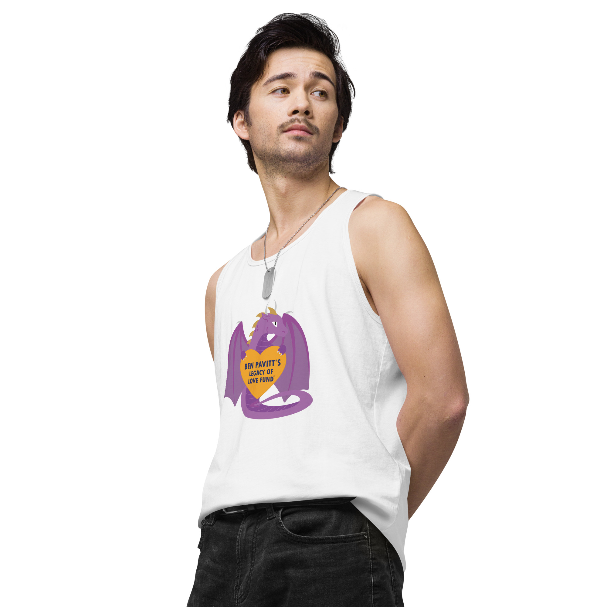 Men’s premium tank top - Image 9