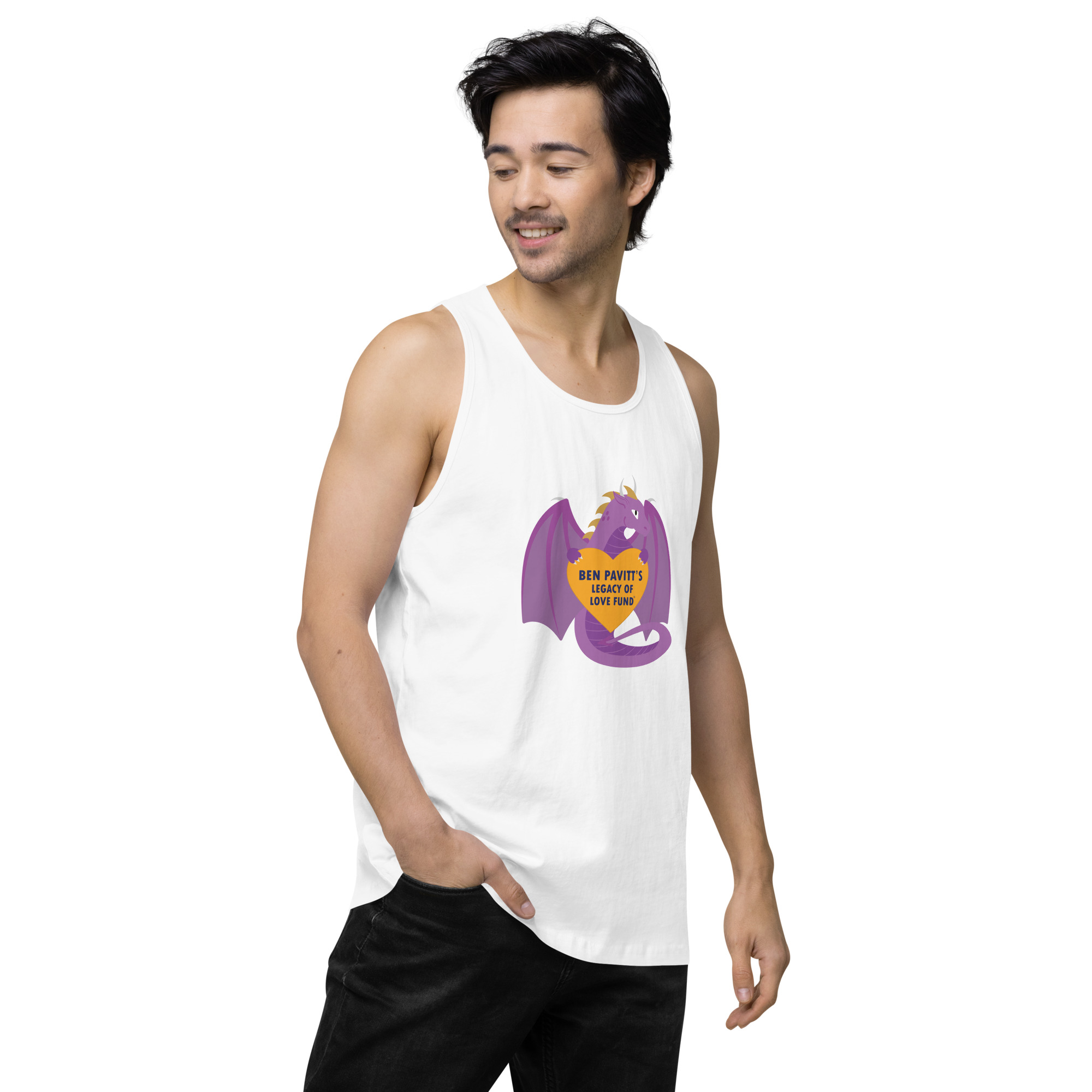 Men’s premium tank top - Image 8