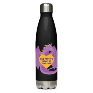 Stainless steel water bottle